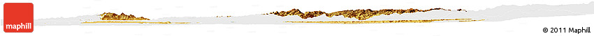 Physical Horizon Map of Shambiko, single color outside