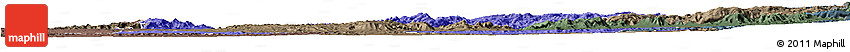 Political Horizon Map of Shambiko, darken, semi-desaturated