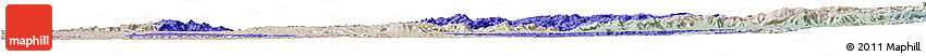 Political Horizon Map of Shambiko, lighten, semi-desaturated
