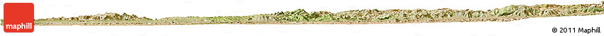 Satellite Horizon Map of Shambiko