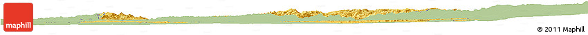 Savanna Style Horizon Map of Shambiko, single color outside