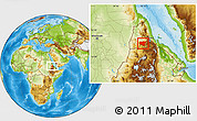 Physical Location Map of Shambiko