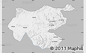Gray Map of Shambiko, single color outside