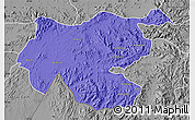 Political Map of Shambiko, desaturated