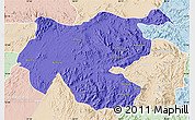 Political Map of Shambiko, lighten