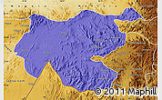 Political Map of Shambiko, physical outside