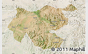 Satellite Map of Shambiko, lighten