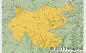 Savanna Style Map of Shambiko