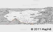 Gray Panoramic Map of Shambiko