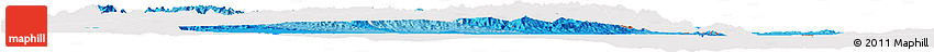 Political Shades Horizon Map of N. Red-Sea, cropped outside