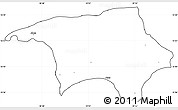 Blank Simple Map of Sh'eb, cropped outside