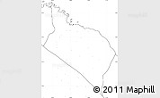 Blank Simple Map of Areta', no labels