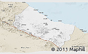 Classic Style Panoramic Map of Central So. Red-Sea