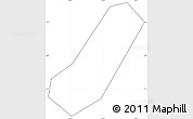 Blank Simple Map of None