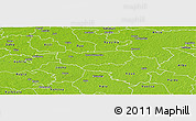 Physical Panoramic Map of Kose