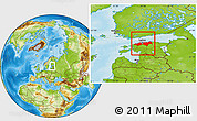 Physical Location Map of Harju
