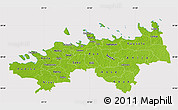 Physical Map of Harju, cropped outside