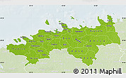 Physical Map of Harju, lighten
