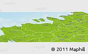 Physical Panoramic Map of Padise