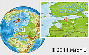 Physical Location Map of Raasiku, highlighted parent region