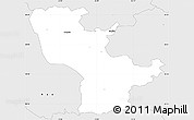 Silver Style Simple Map of Raasiku