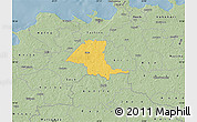 Savanna Style Map of Saku