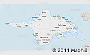Classic Style 3D Map of Hiiu