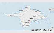 Silver Style 3D Map of Hiiu
