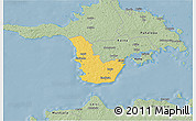 Savanna Style 3D Map of Emmaste