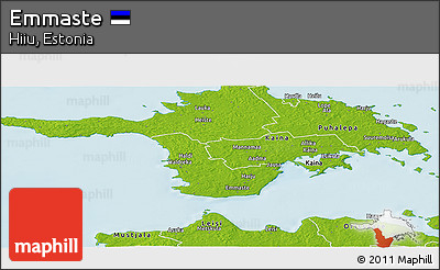 Physical Panoramic Map of Emmaste