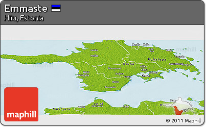 Physical Panoramic Map of Emmaste