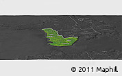 Satellite Panoramic Map of Emmaste, darken, desaturated