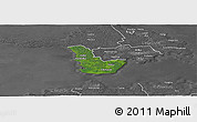 Satellite Panoramic Map of Emmaste, desaturated