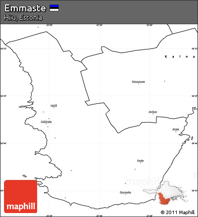 Blank Simple Map of Emmaste