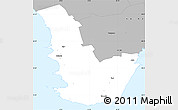 Gray Simple Map of Emmaste