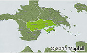 Physical 3D Map of Käina, semi-desaturated