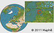 Satellite Location Map of Käina