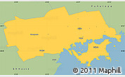 Savanna Style Simple Map of Käina