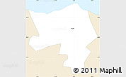 Classic Style Simple Map of Kärdla Linn