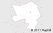 Silver Style Simple Map of Kärdla Linn, cropped outside