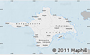 Gray Map of Hiiu, single color outside