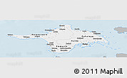 Gray Panoramic Map of Hiiu, single color outside