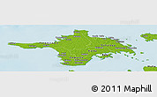 Physical Panoramic Map of Hiiu