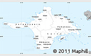 Gray Simple Map of Hiiu