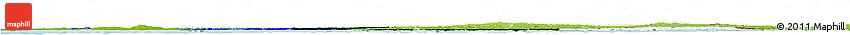 Flag Horizon Map of Estonia, physical outside, bathymetry sea, flag rotated