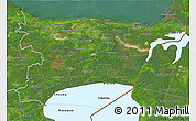 Satellite 3D Map of Ida-Viru