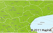 Physical 3D Map of Avinurme