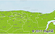 Physical 3D Map of Kohtla-Järve