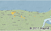 Savanna Style 3D Map of Kohtla-Järve