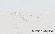 Shaded Relief 3D Map of Kohtla-Järve, lighten, semi-desaturated